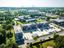 InnoQuarter Itzehoe from above: with IZET and Innovatorium on a sunny day.